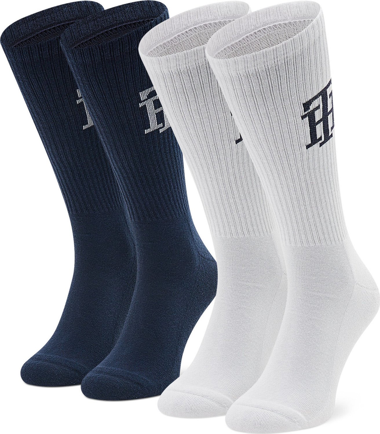 Pánské klasické ponožky Tommy Hilfiger 701221053 White 002
