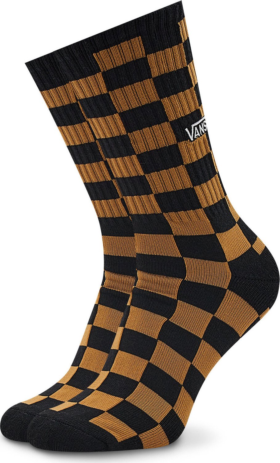 Pánské klasické ponožky Vans Checkboard VN0A3H3N5RJ1 Mdbrn