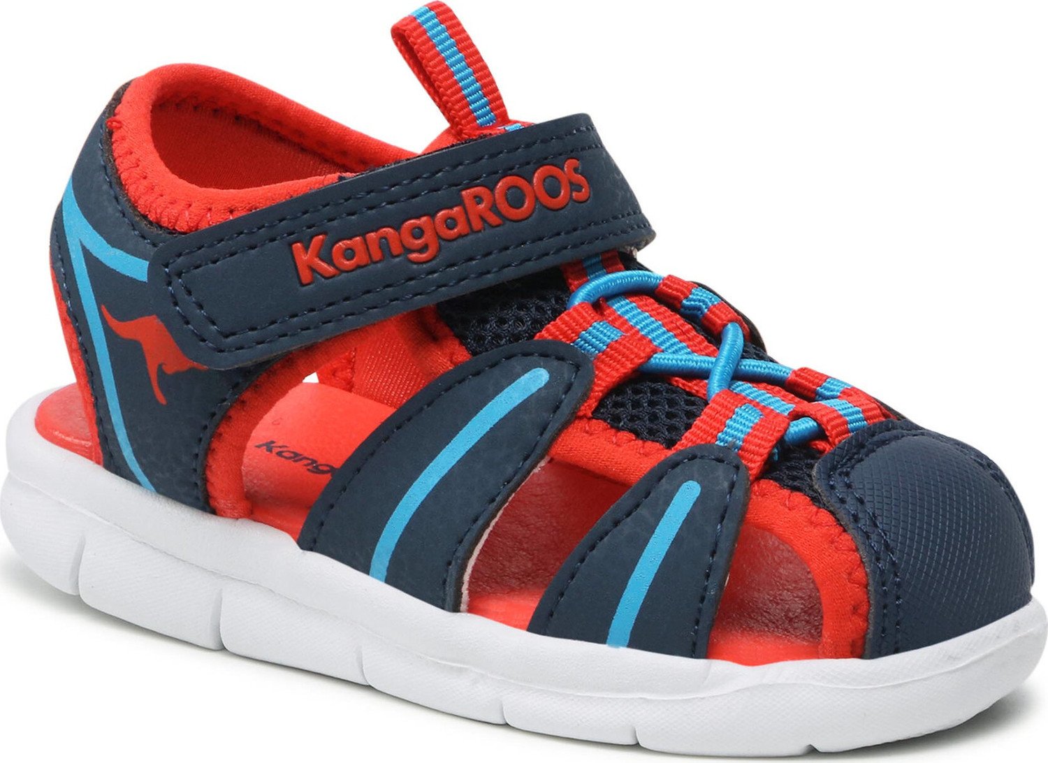 Sandály KangaRoos K-Grobi 02106 000 4100 Dk Navy/Orange