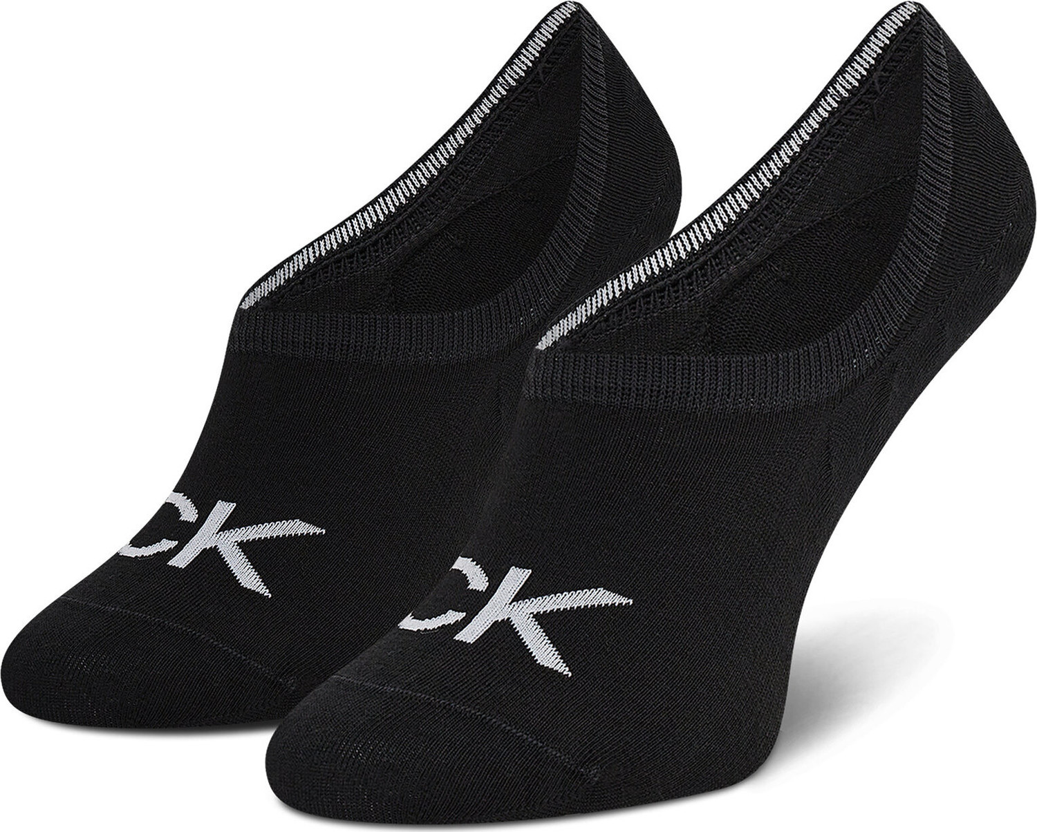 Dámské kotníkové ponožky Calvin Klein 701218773 Black 001