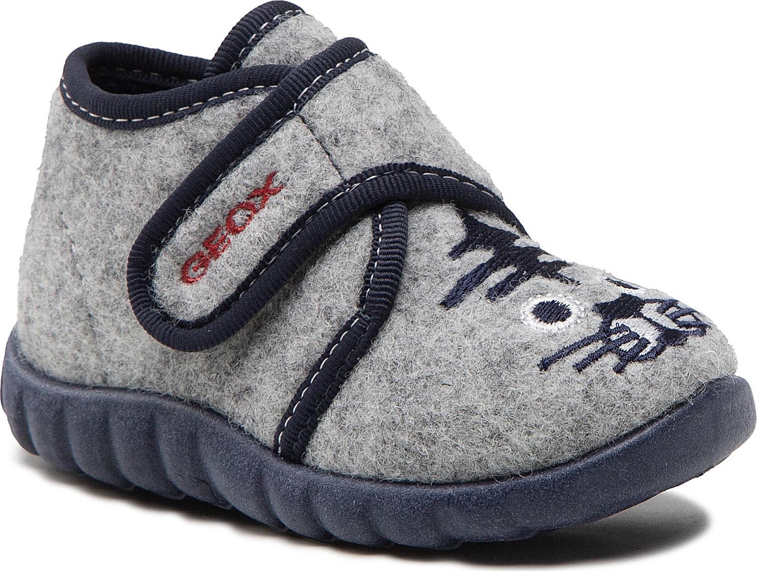 Bačkory Geox B Zyzie B. A B2611A 0NY11 C0665 Grey/Navy