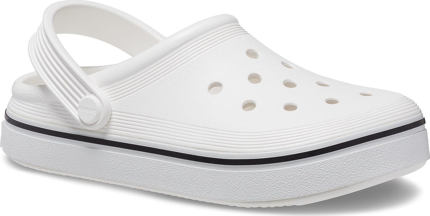 Nazouváky Crocs Crocs Crocband Clean Clog Kids 208477 White 100