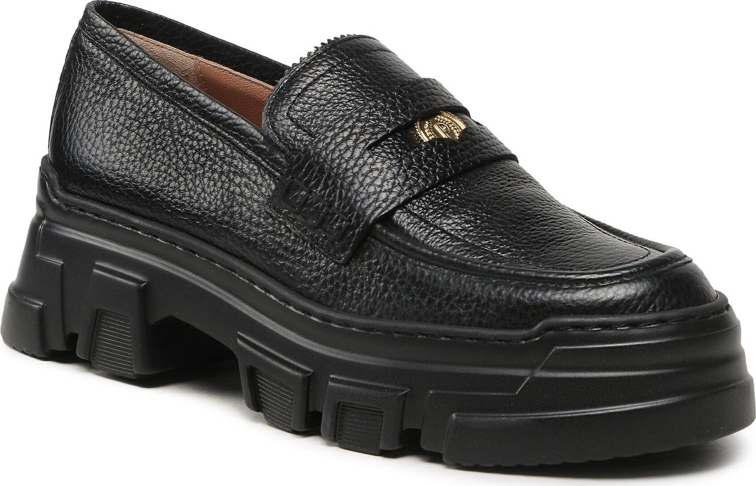 Loafersy Pollini SA10086G1HTD0000 Nero