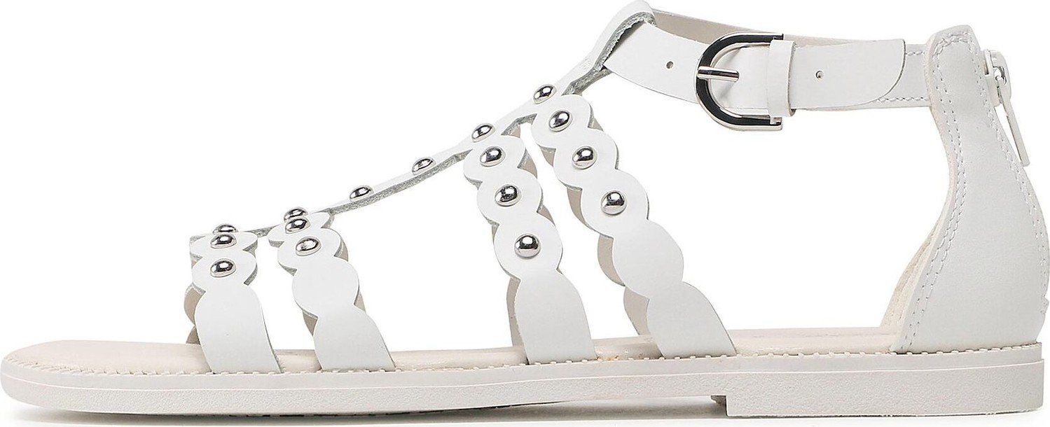 Sandály Geox J Sandal Karly Girl J3535D043BCC1000 D White