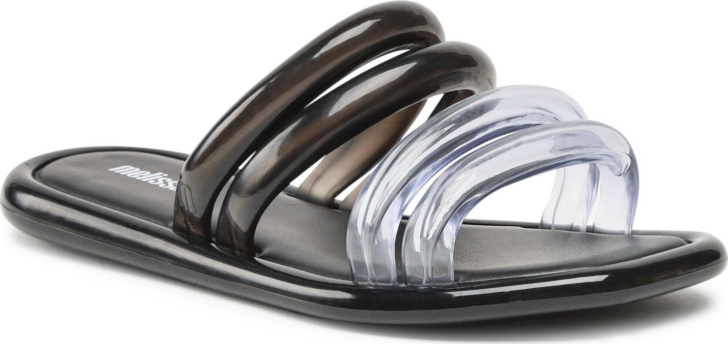 Nazouváky Melissa Airbubble Slide Ad 33747 Black/Clear AK986