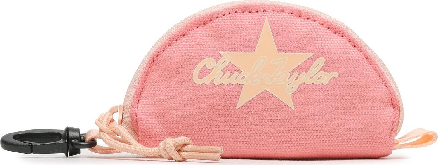 Peněženka na mince Converse UTILITY HALF MOON POUCH 10024564-A03 Bright Pink