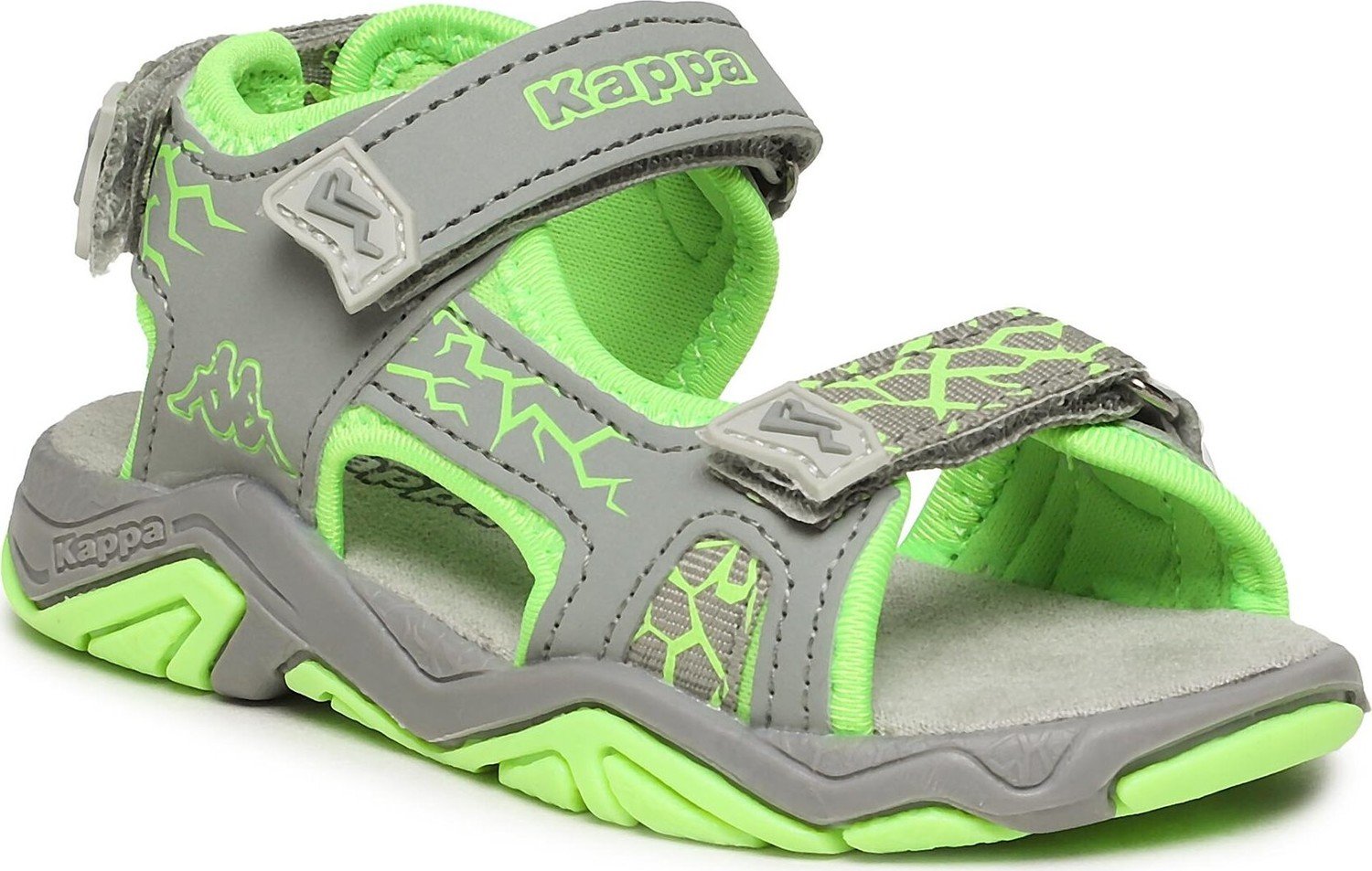 Sandály Kappa 261019K Grey/Green 1630