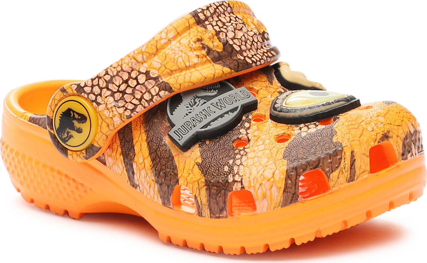 Nazouváky Crocs Crocs Jurassic World Clasic Clog T 208848 Orange Zing 83A