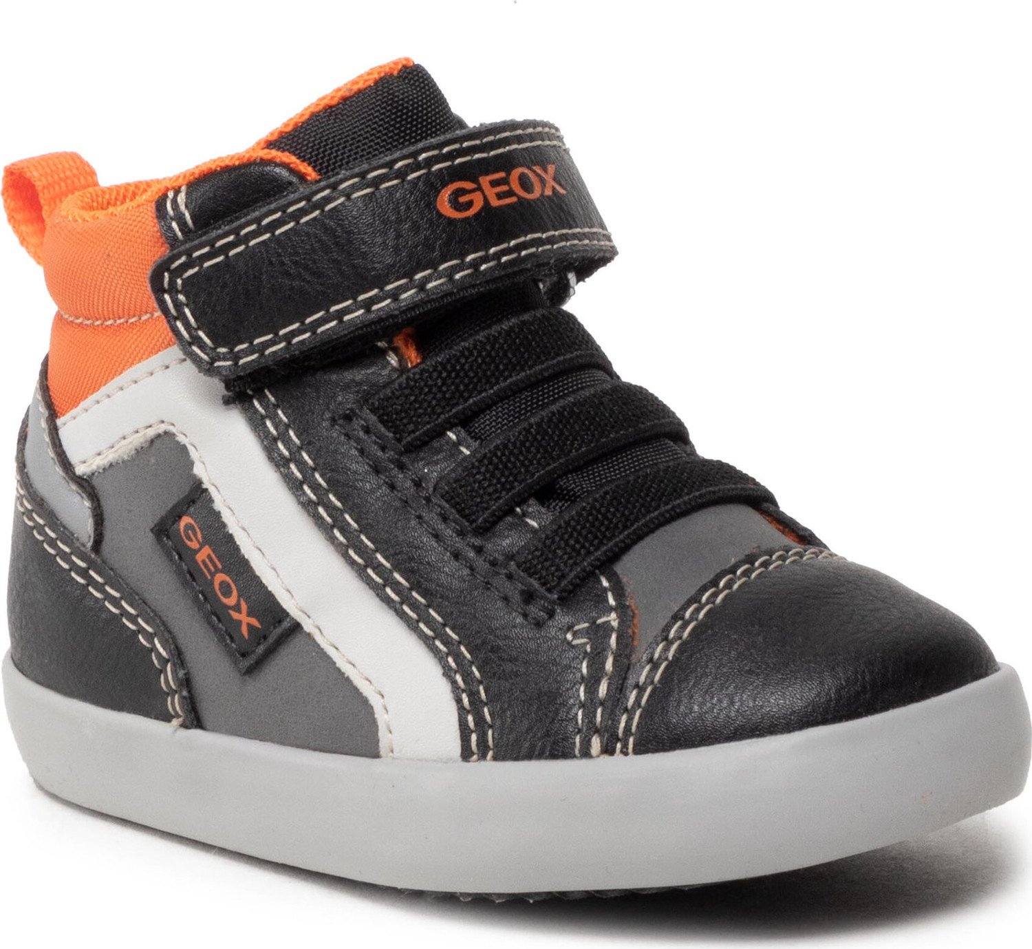 Kotníková obuv Geox B Gisli B. A B261NA 0MEFU C0038 M Black/ Orange