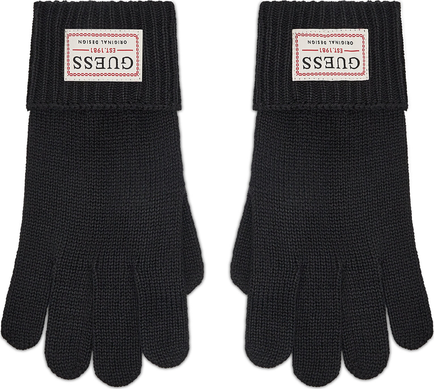 Pánské rukavice Guess AM9041 WOL02 BLA