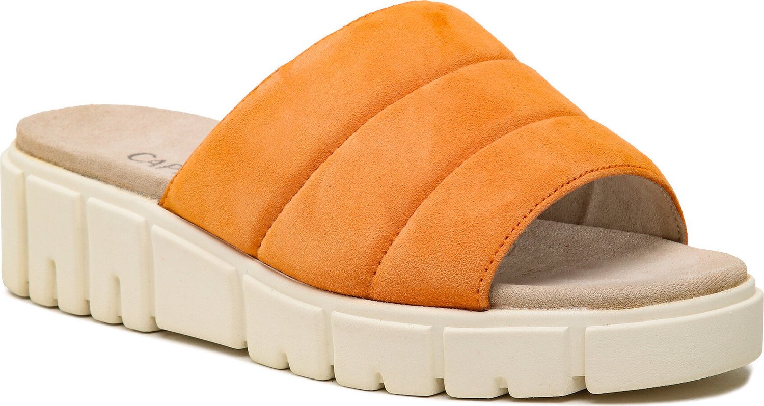 Nazouváky Caprice 9-27254-20 Orange Suede 664