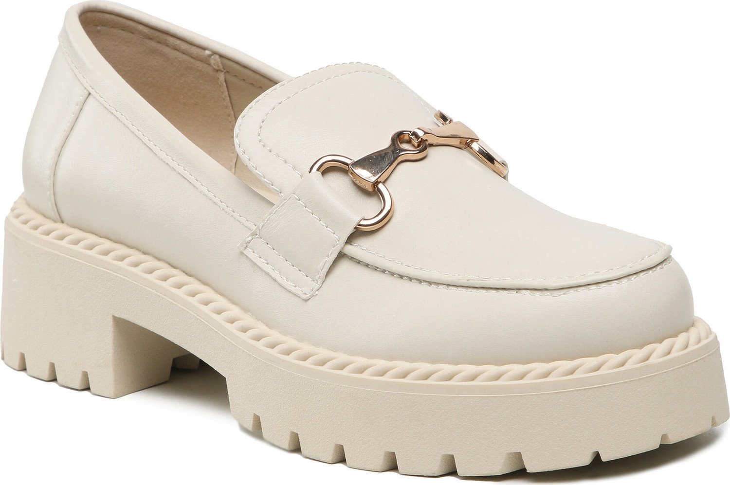 Loafersy DeeZee H3302D-3 Beige