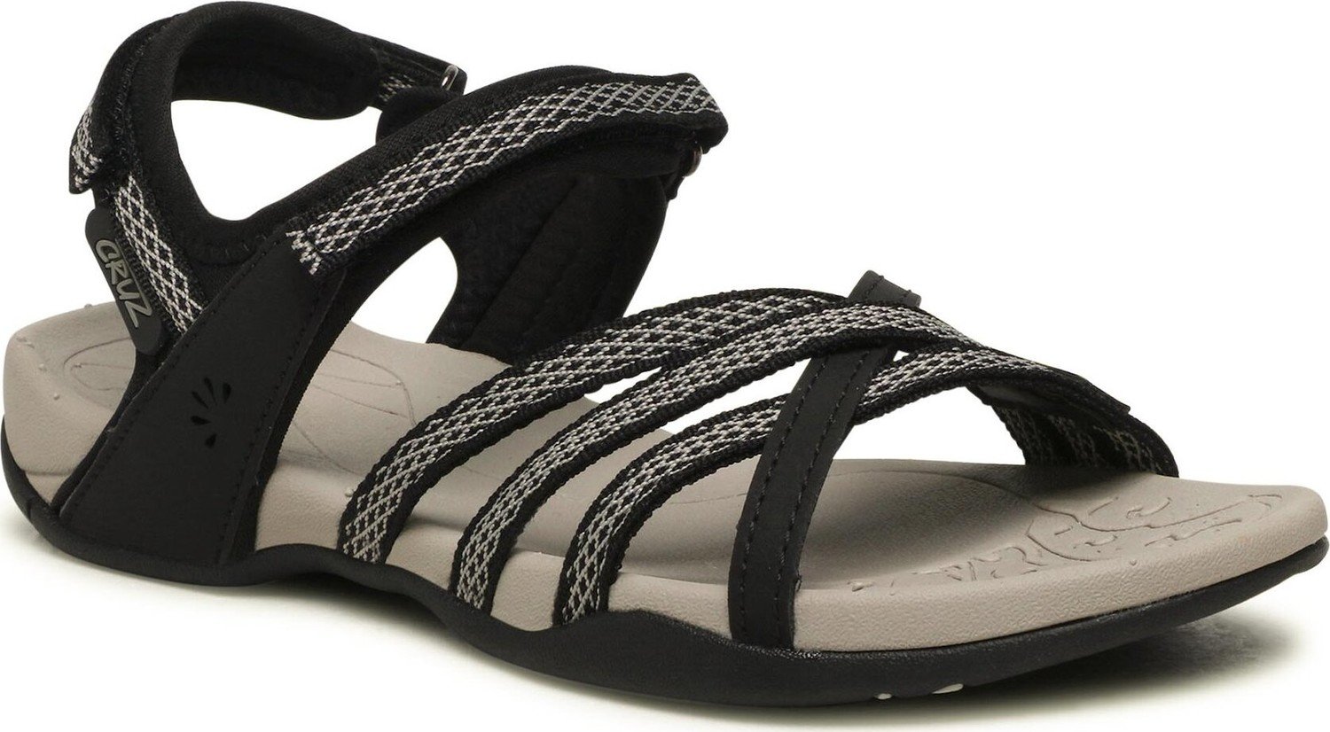 Sandály CRUZ Aarhus W Sandal CR172343 1001 Sort