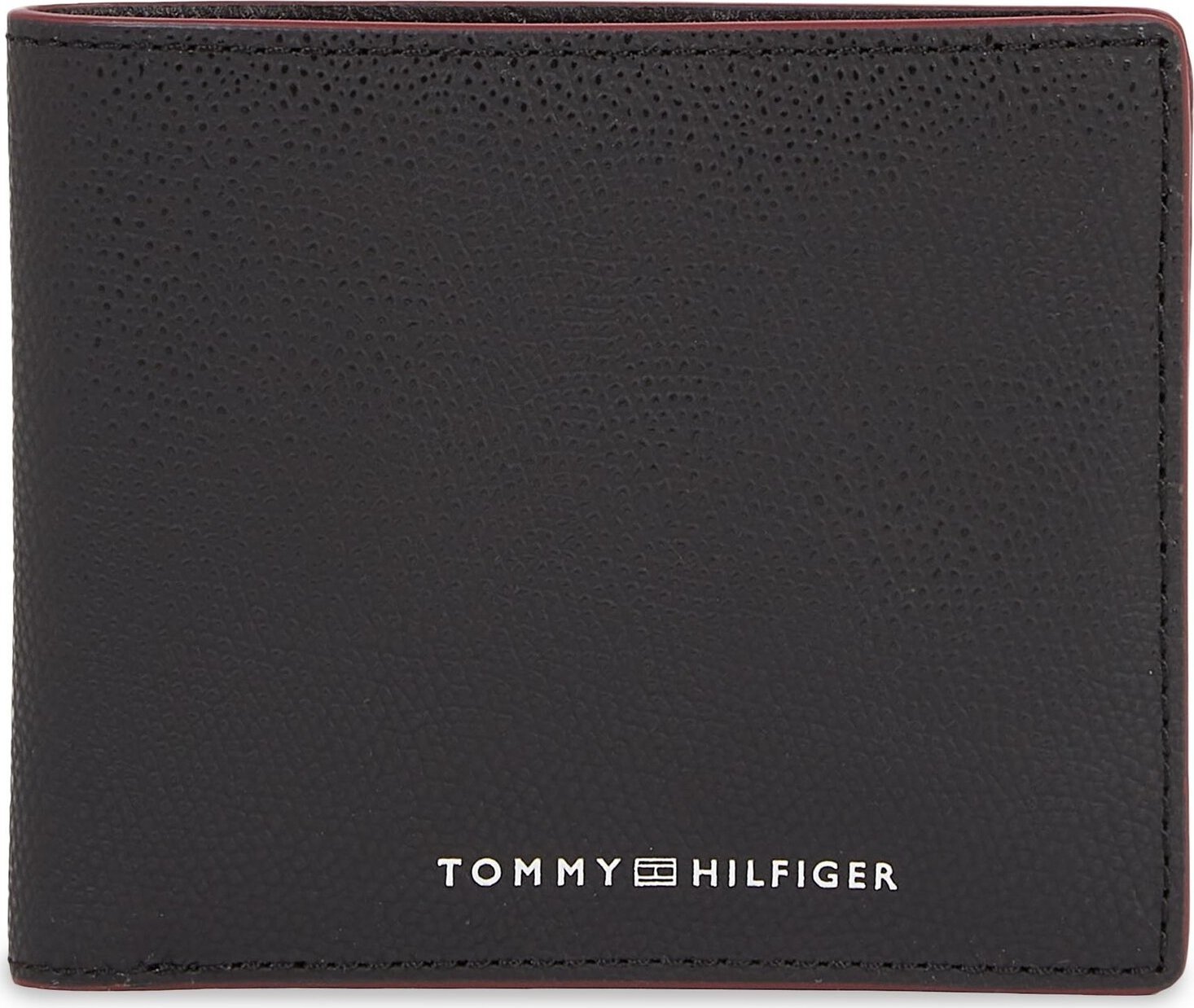 Pánská peněženka Tommy Hilfiger Th Struc Leather Cc And Coin AM0AM11604 Black BDS