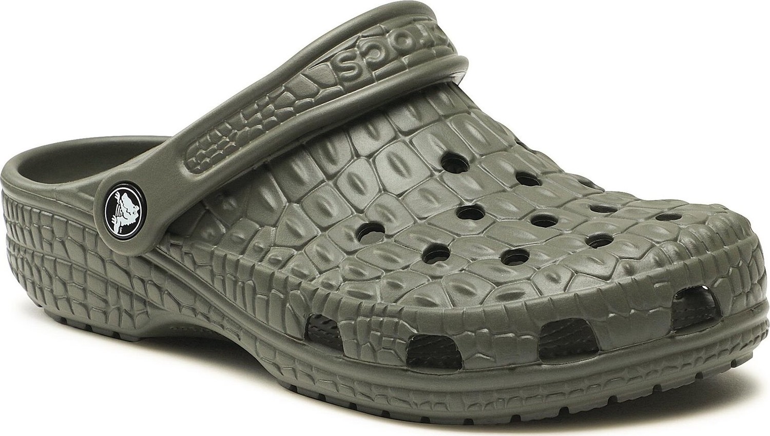 Nazouváky Crocs Crocs Classic Crocskin Clog 206873 Dusty Olive 3J5