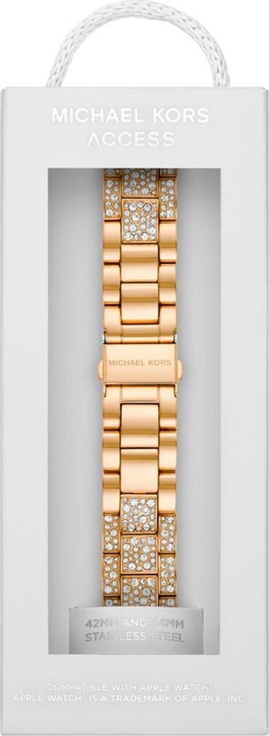 Vyměnitelný pásek do hodinek Apple Watch Michael Kors MKS8041 Gold
