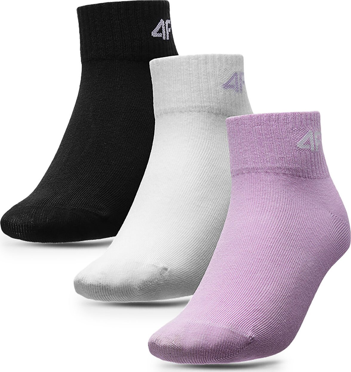 Sada 3 párů dětských nízkých ponožek 4F 4FJSS23USOCF098 91S