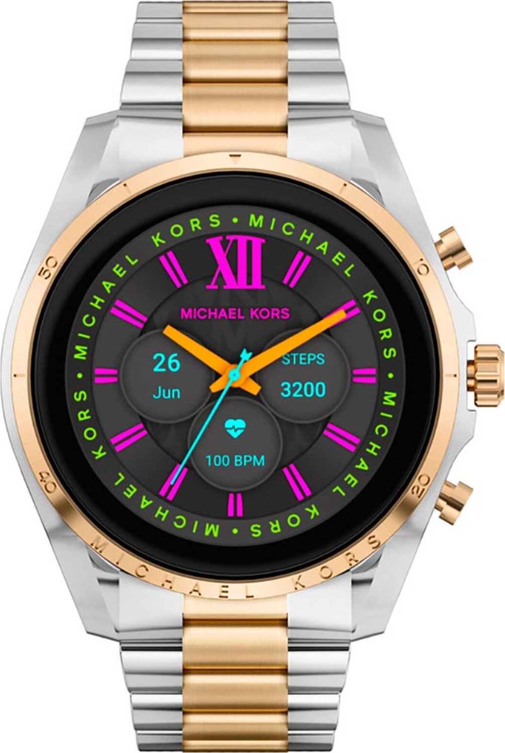 Chytré hodinky Michael Kors Gen 6 Bradshaw MKT5134 Gold/Silver