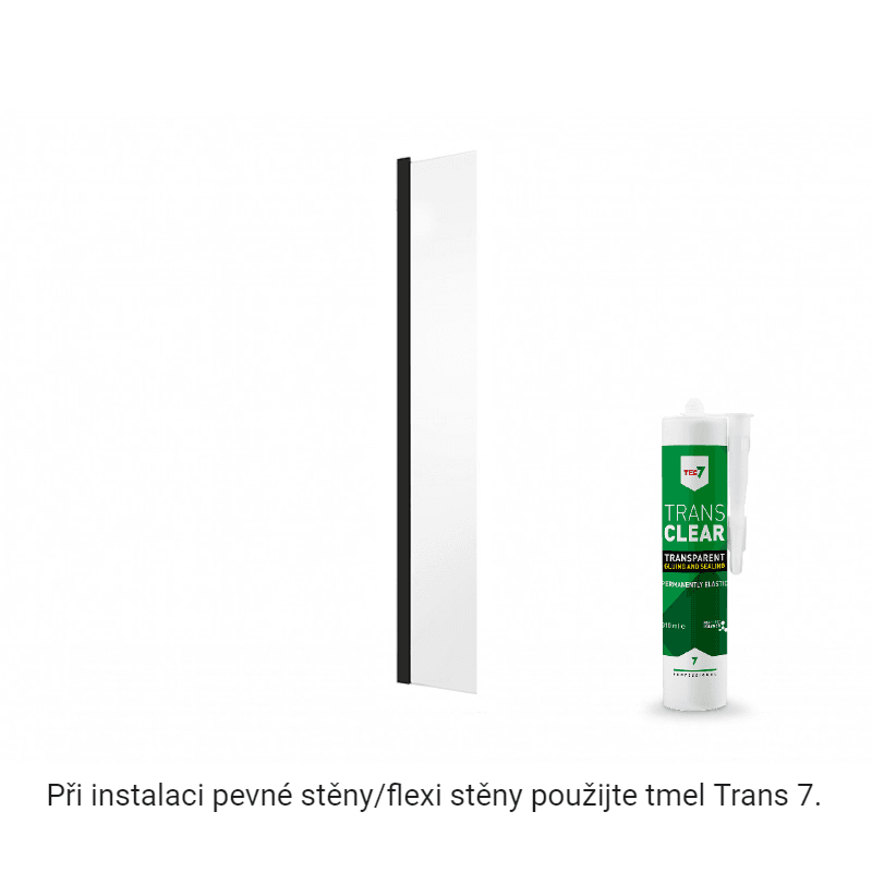 BESCO Olsen Spa  BCEXON30BC - Pevná stěna ECO-N Black