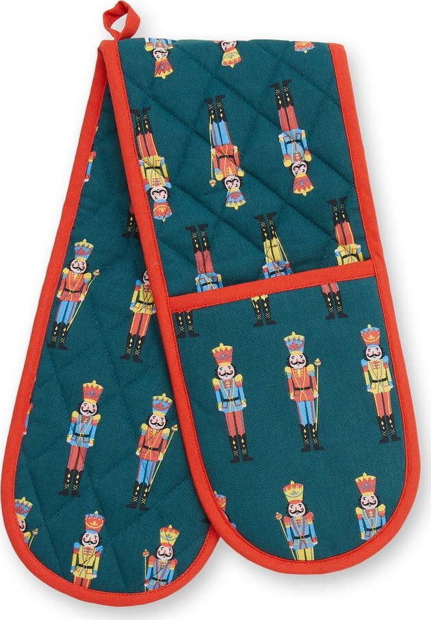 Dvojitá kuchyňská chňapka s vánočním motivem Nutcracker – Catherine Lansfield