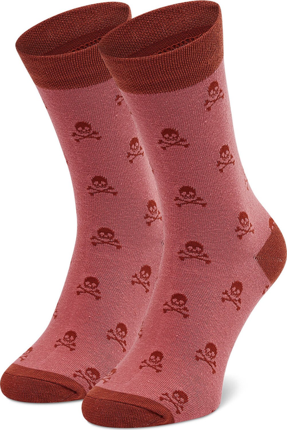 Pánské klasické ponožky Dots Socks SX-413-R Růžová