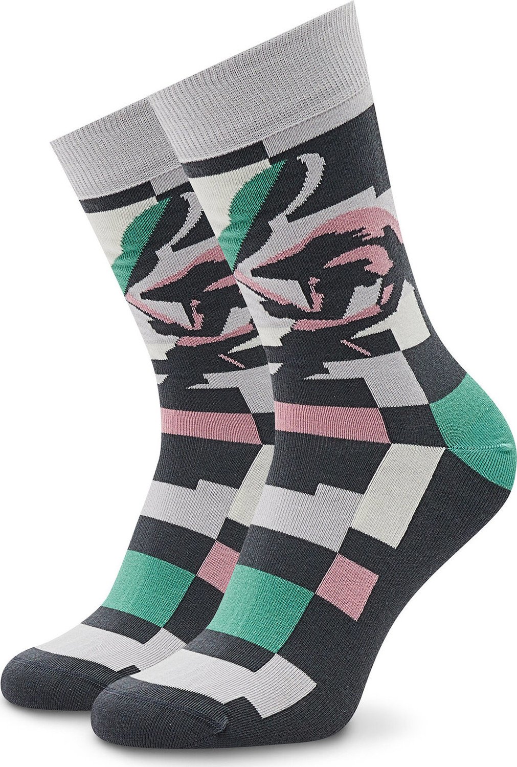 Klasické ponožky Unisex Stereo Socks Attraction Thames Barevná