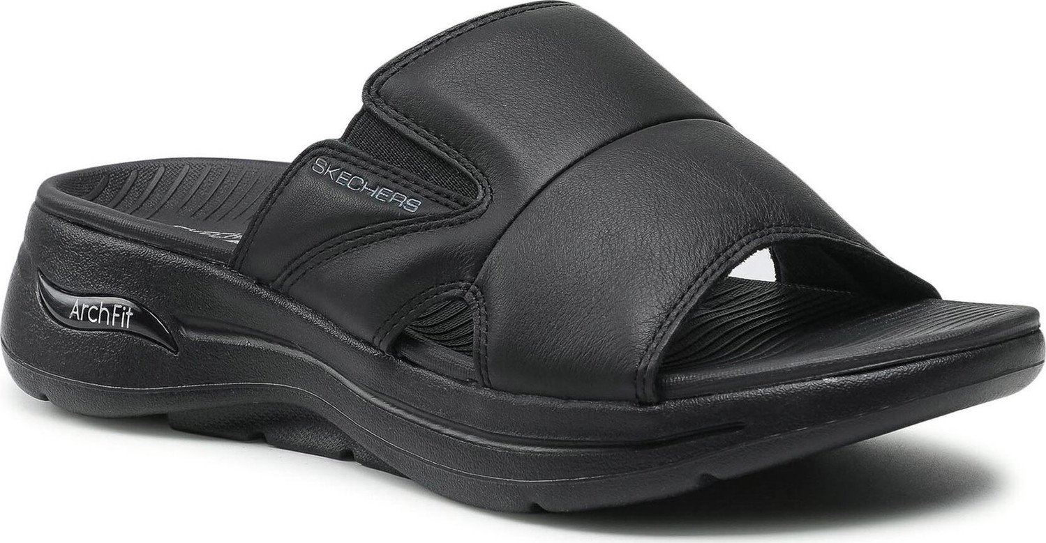 Nazouváky Skechers Go Walk Arch Fit Sandal 229023/BBK Black