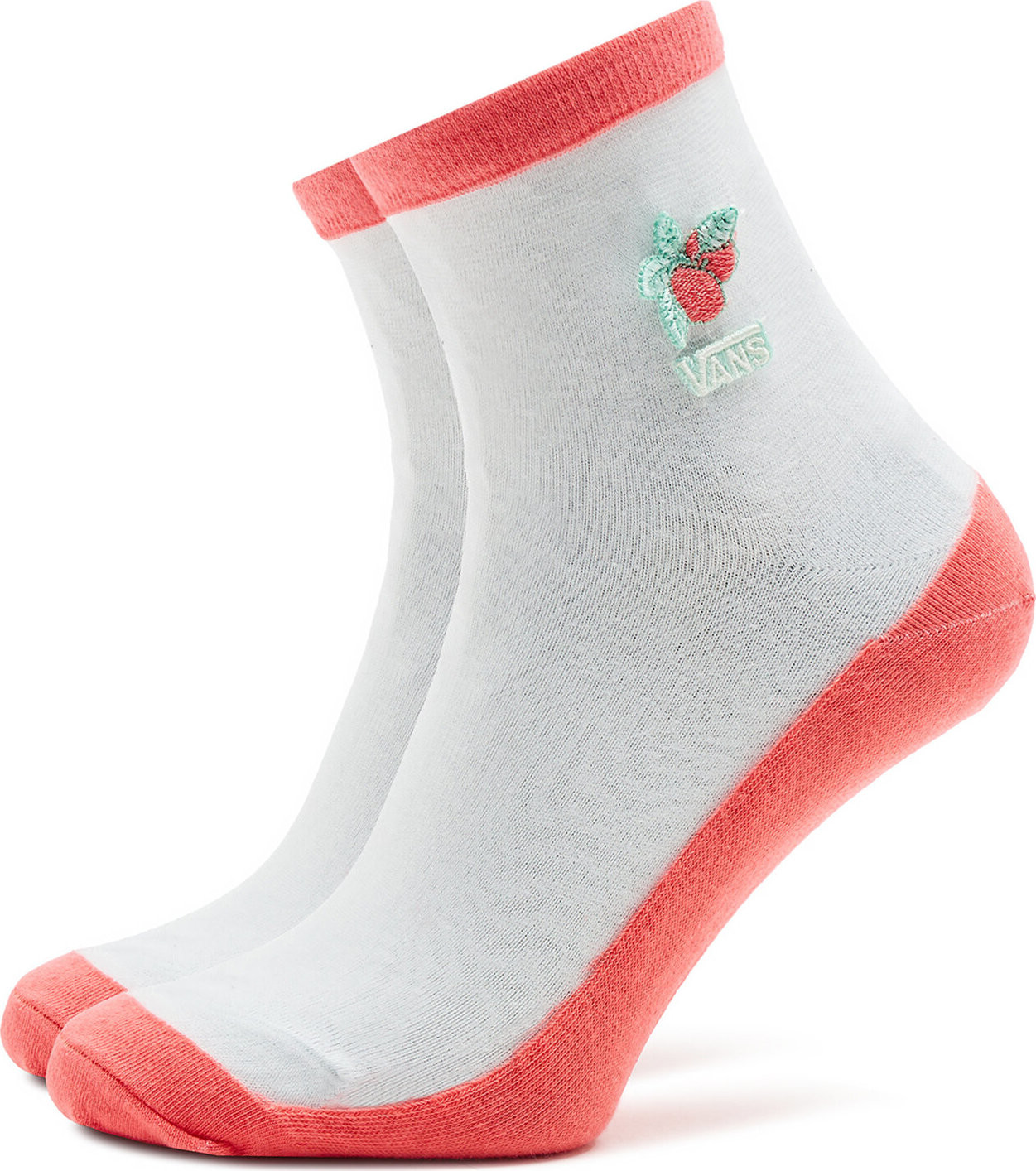 Dámské klasické ponožky Vans Fruity Fun Sock VN0007A2SNQ1 Calypso Coral