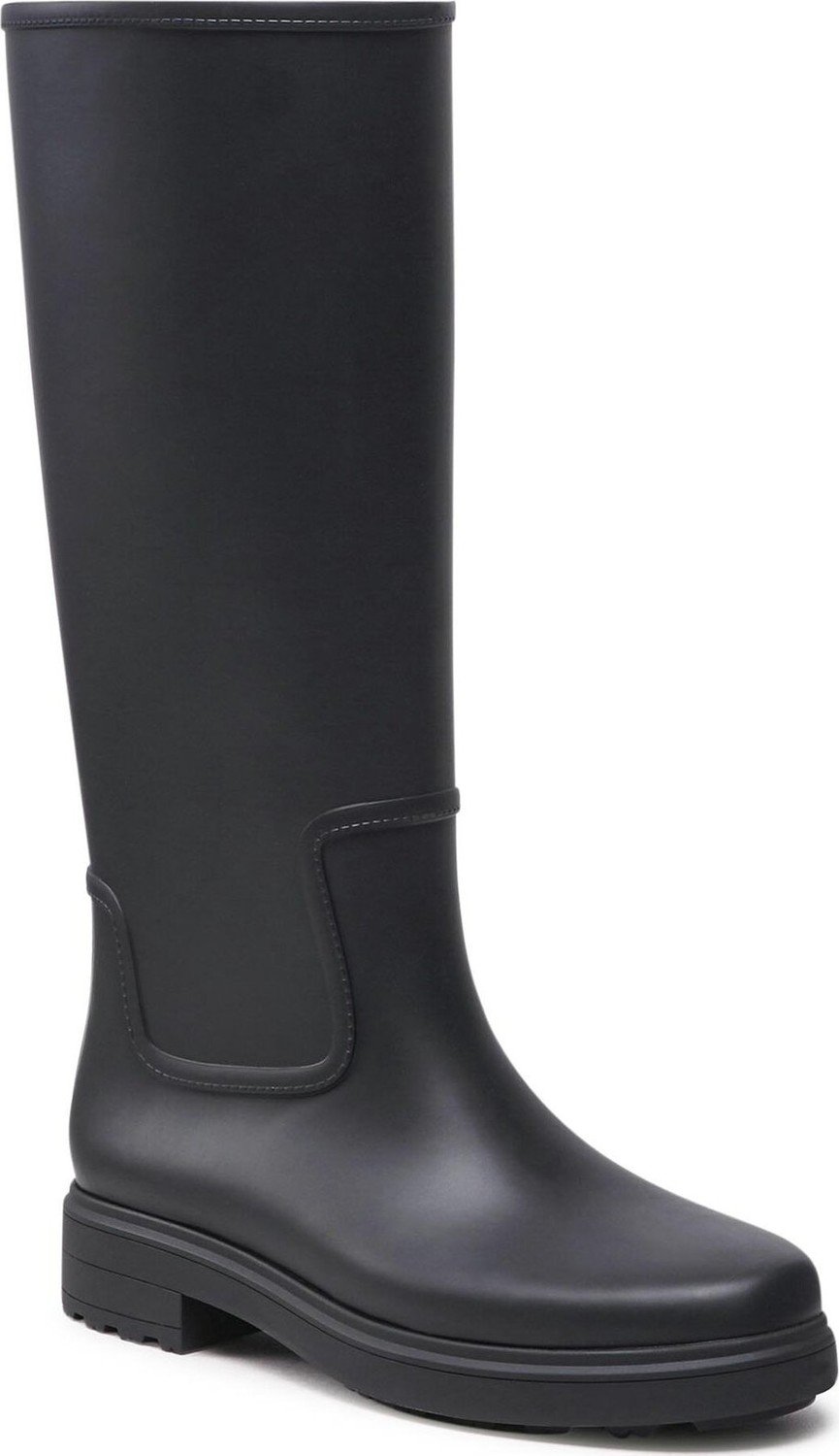 Holínky Calvin Klein Rain Boot Knee W/Flc HW0HW01265 Ck Black BAX