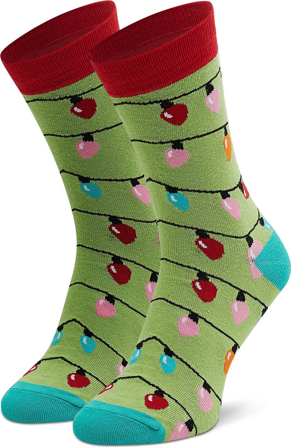 Klasické ponožky Unisex Dots Socks SX-473-Z Zelená