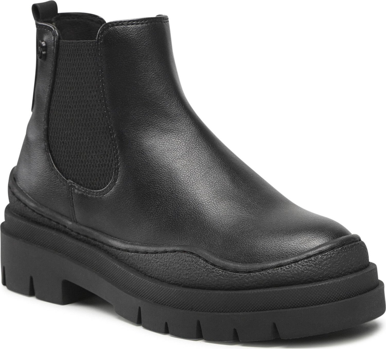 Kotníková obuv s elastickým prvkem s.Oliver 5-25406-29 Black 001