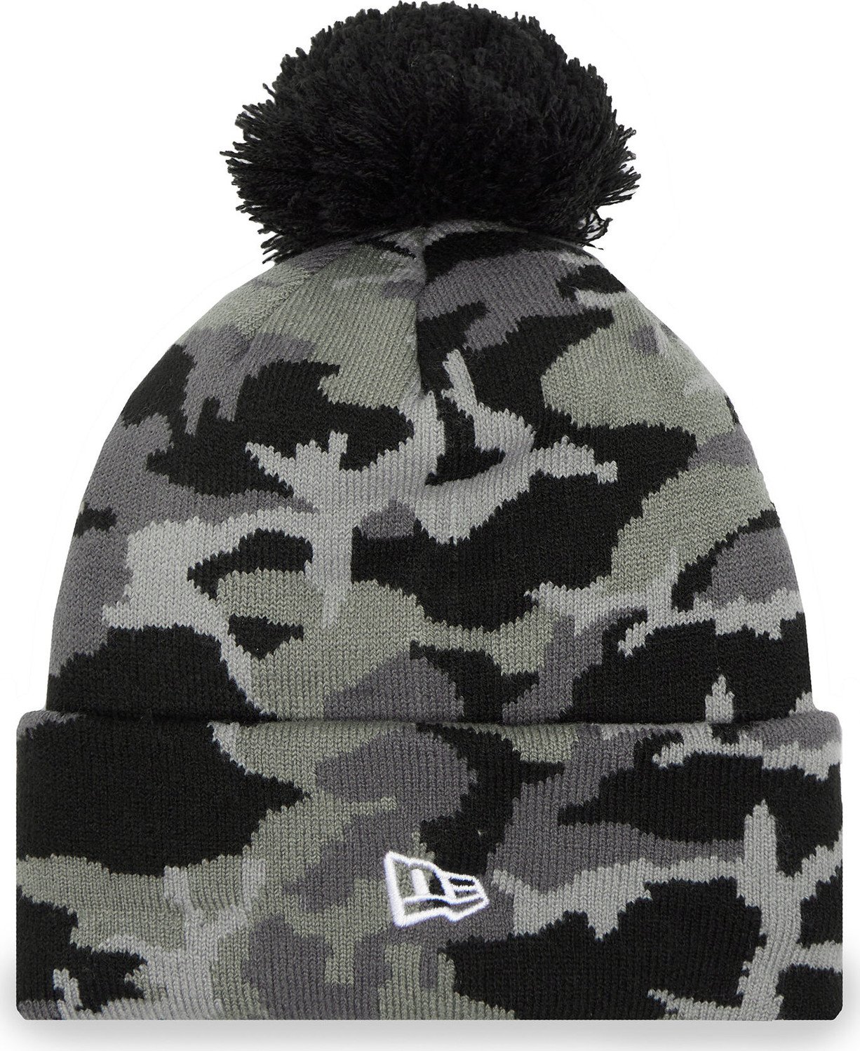 Čepice New Era Camo Bobble 60284546 Šedá