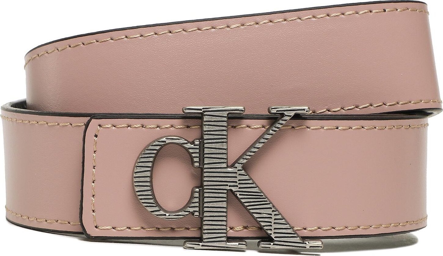 Dámský pásek Calvin Klein Jeans Mono Hardware Leather Belt 30mm K60K610364 TQU