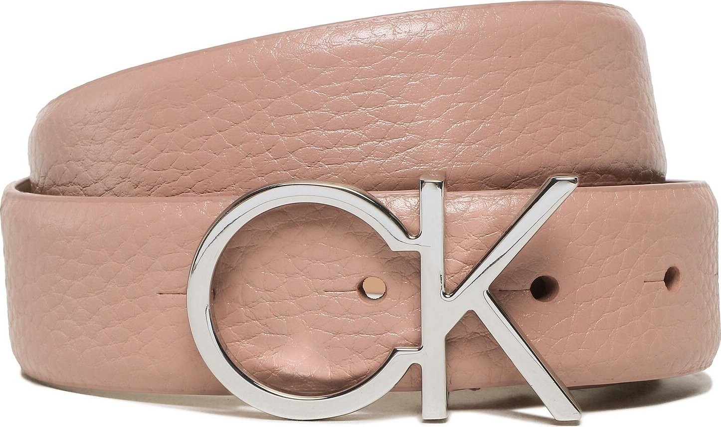 Dámský pásek Calvin Klein Re-Lock Ck Logo Belt 30mm Pbl K60K610413 GBI