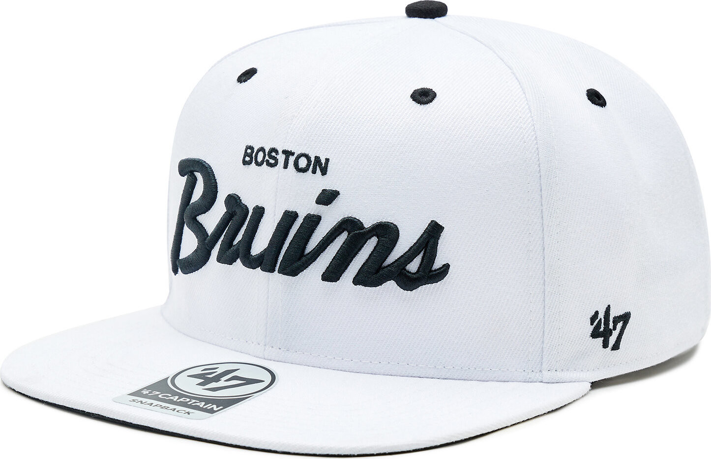 Kšiltovka 47 Brand NHL Boston Bruins Crosstown Pop '47 CAPTAIN H-CRSPP01WBP-WH White