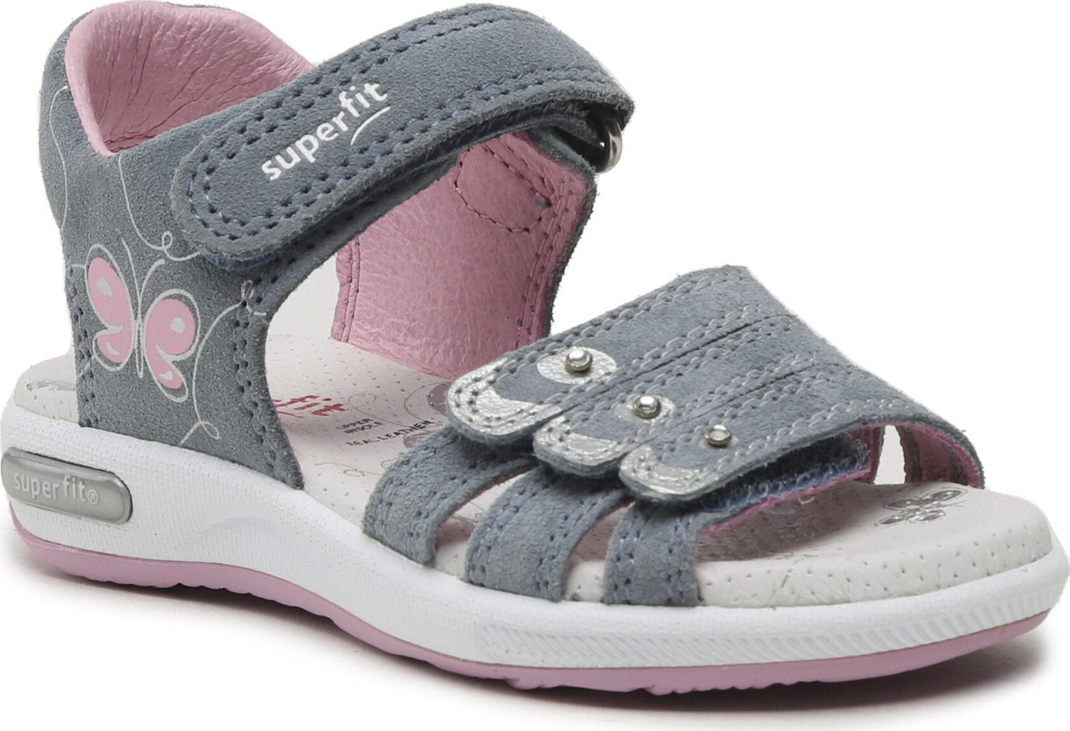 Sandály Superfit 1-006137-8020 M Blue/Pink