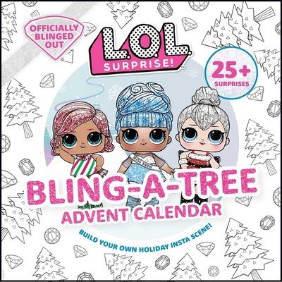 L.O.L. Surprise! Bling-A-Tree Advent Calendar: (Lol Surprise, Trim a Tree, Craft Kit, 25+ Surprises, L.O.L. for Girls Aged 6+) (Insight Kids)(Pevná vazba)