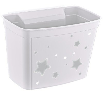 Závěsný organizér/box Baby Star, Baby Nellys - 4 l, bílý