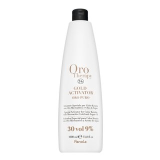 Fanola Oro Therapy 24k Gold Activator Oro Puro vyvíjecí emulze pro všechny typy vlasů 9% 30 Vol. 1000 ml