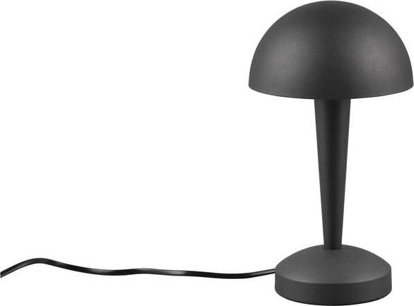 Matně černá stolní lampa (výška 26 cm) Canaria – Trio