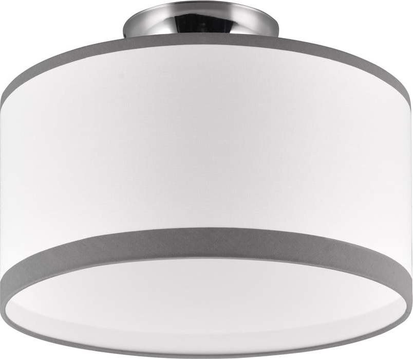 Šedé stropní svítidlo ø 30 cm Davos – Trio