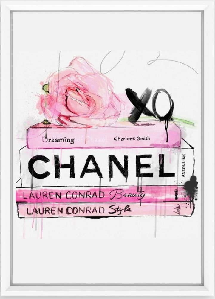 Plakát 20x30 cm Books Chanel – Piacenza Art