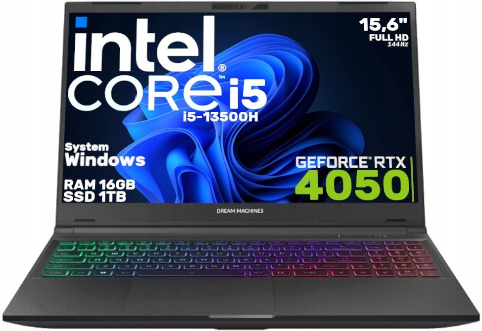 Notebook DM i5 13500H Rtx 4050 15,6