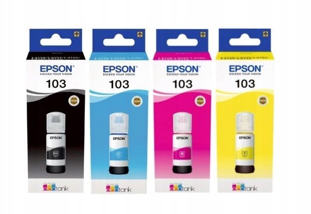 Set inkoustu Epson 103 bk kol.