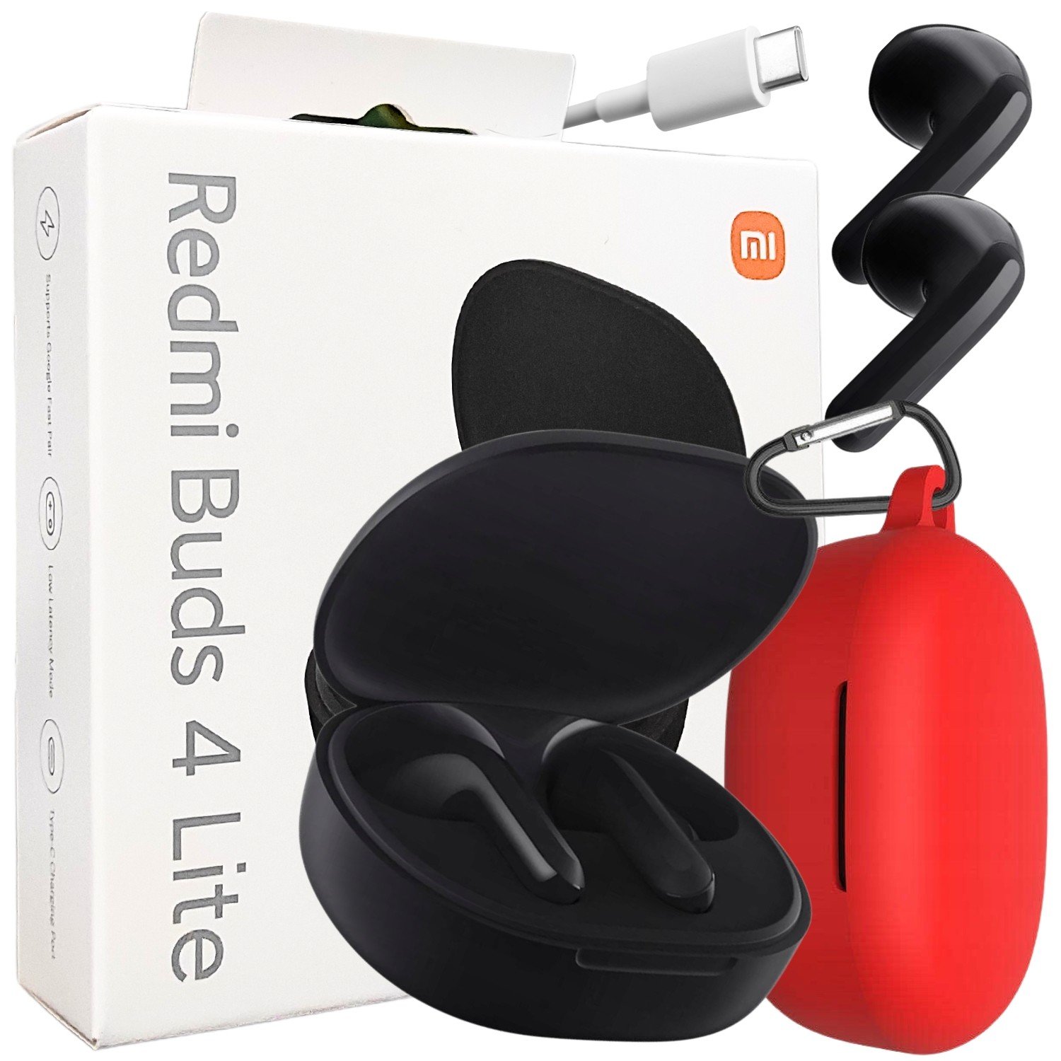 Xiaomi Bezdrátová Sluchátka Powerbanka A Pouzdro