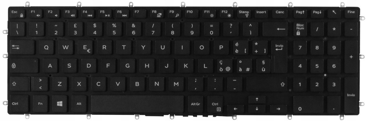 Dell 0T7W4M Qwerty It Vostro 3583/3584/5568