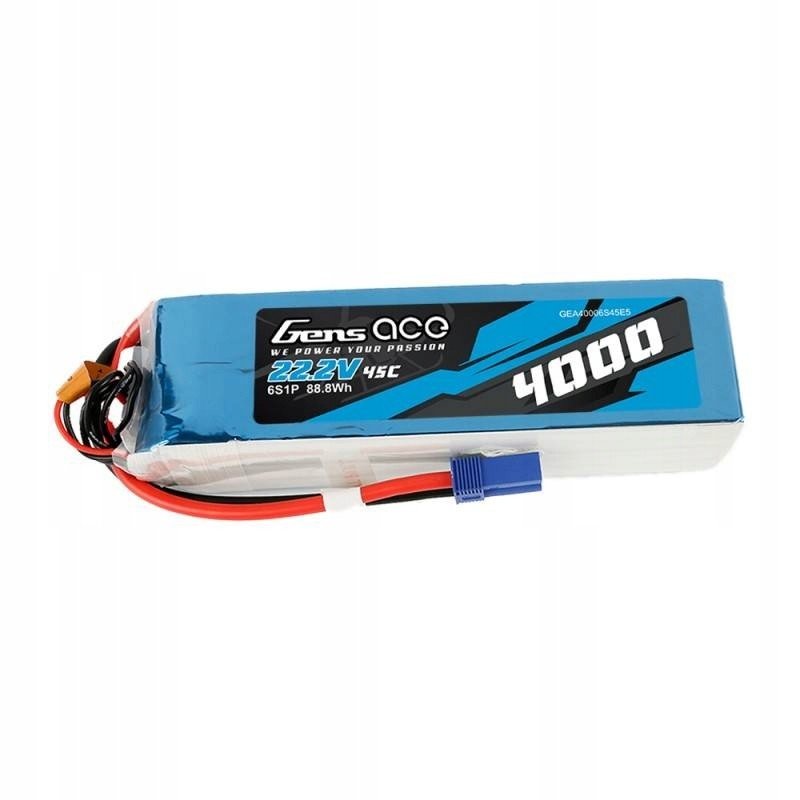 Baterie Gens Ace 4000mAh 22.2V 45C 6S1P