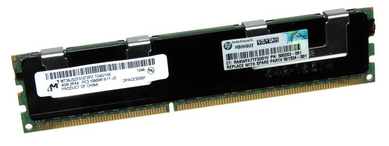 Micron MT36JSZF51272PZ-1G4G1HE 4GB 1333MHz DDR3