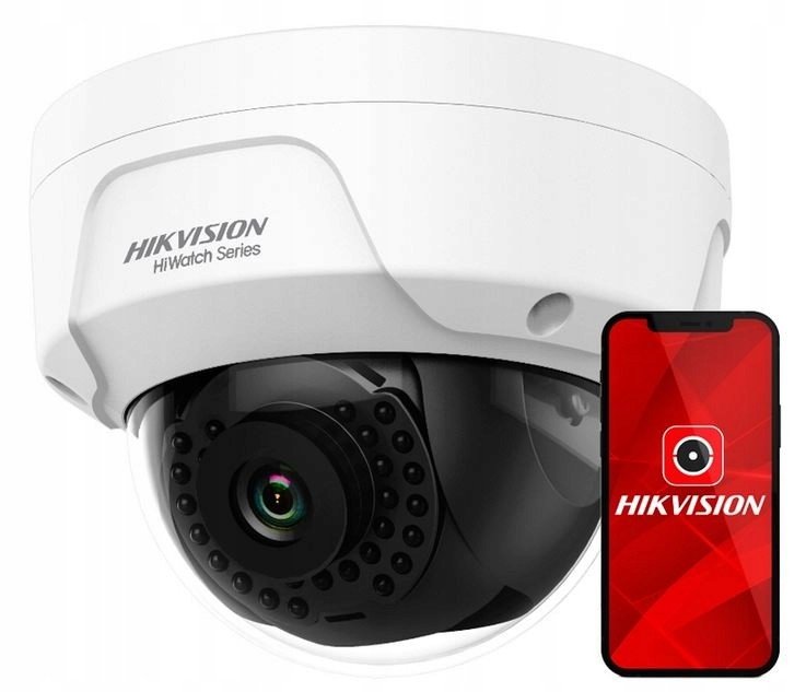 4Mp PoE Ip kamera Hikvision HWI-D140H IK10 Hiwatch