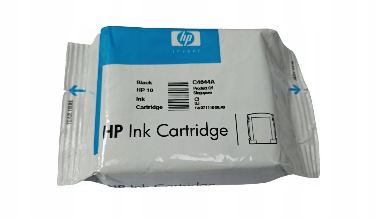 Inkoust černý Hp 10 C4844A C4844AE Bk Originál